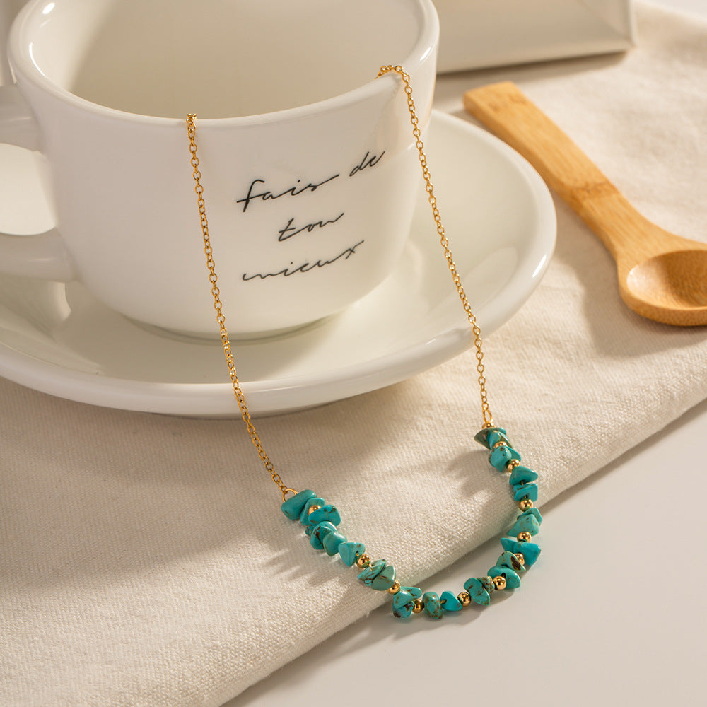 Collier Turquoise – Communication Libre
