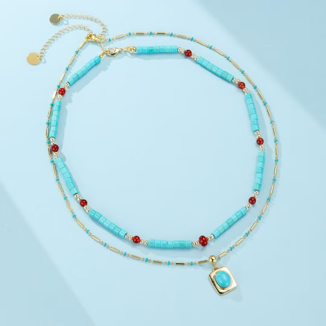 Collier Turquoise – Légende d’Azur