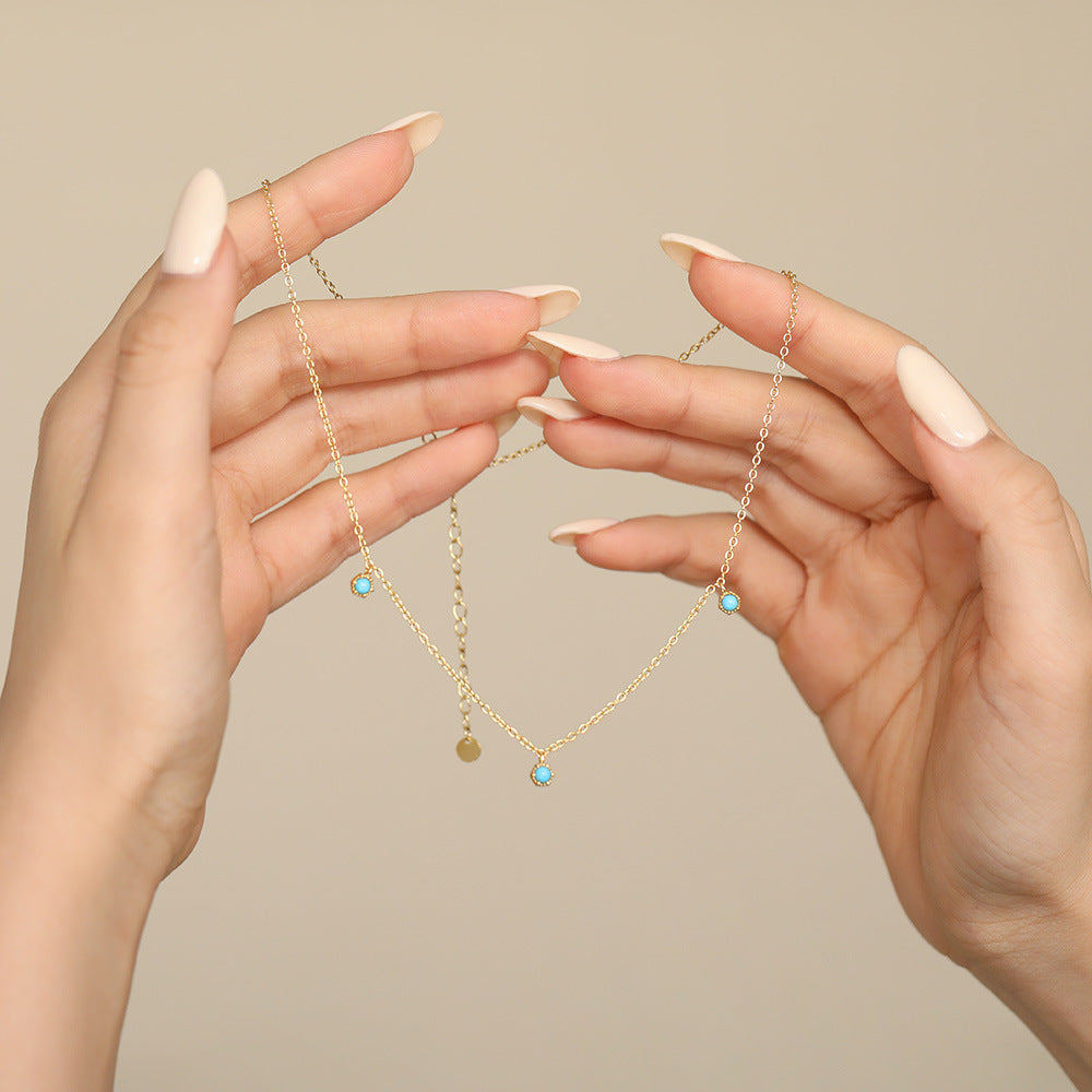 Collier Turquoise – Souffle Ancestral, Argent