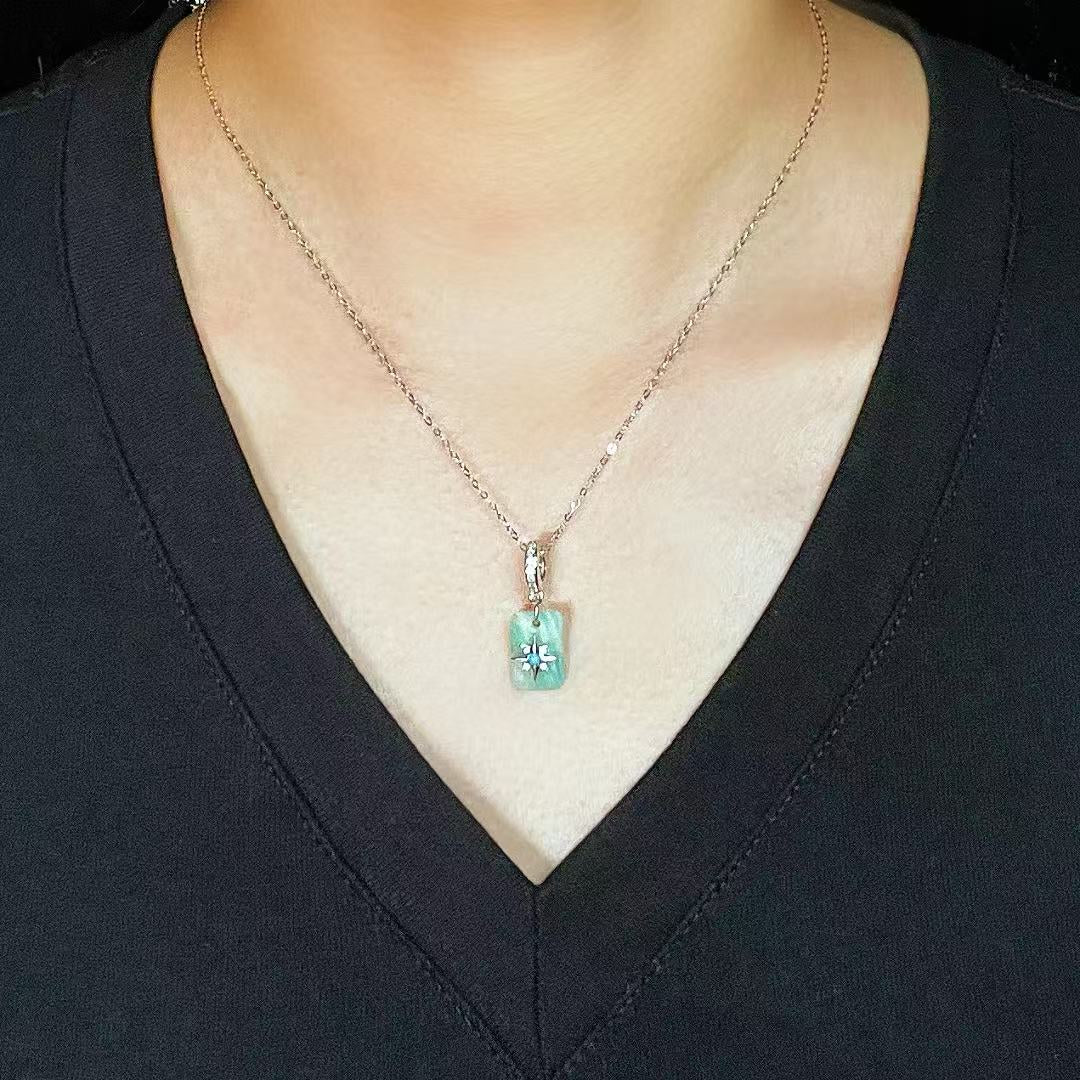 Collier Amazonite et Turquoise – Aura Boréale