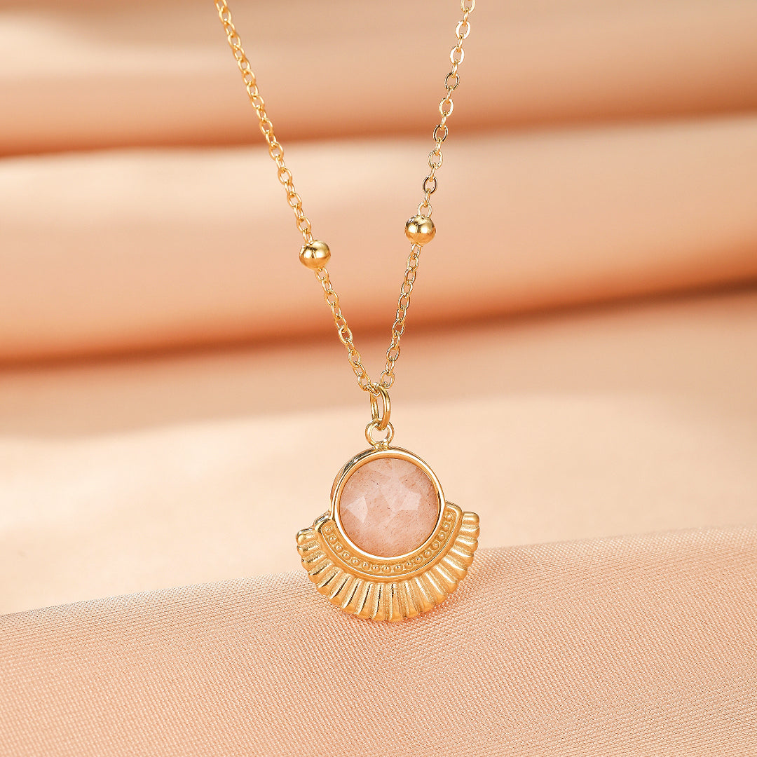Collier Pierre de Soleil – Rayons Solaires