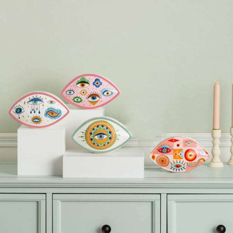 Décoration Mauvais Œil – Charme Protecteur, Céramique