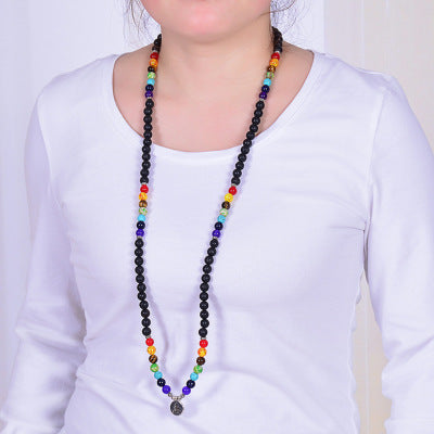 Mâlâ 108 Beads – Zenitude, Lava Stone
