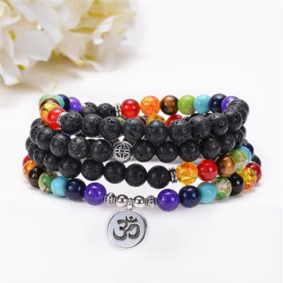 Mâlâ Chakra Zen with OM pendant