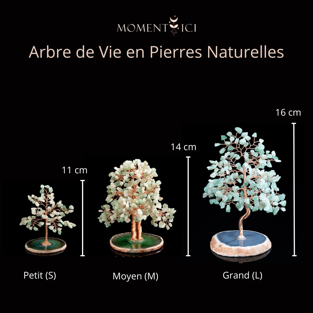 Opportunité - Arbre de Vie en Aventurine et Agate