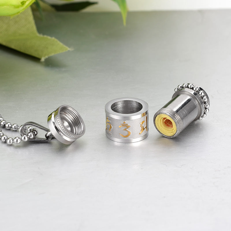 Pendentif « Mes vœux » Om Mani Padme Hum Moment Ici