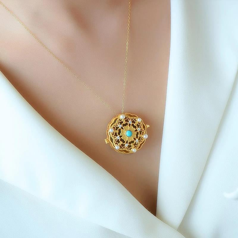 Pendentif Ouvrable en Jade – Trésor Caché