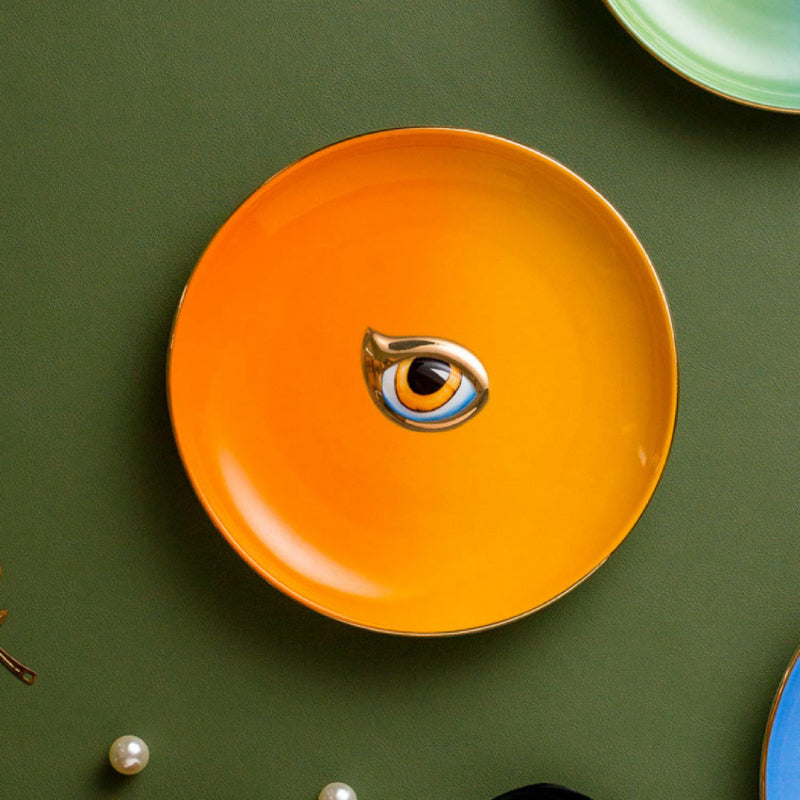 Evil Eye Decorative Tray – Beneficial Energy, Ceramic