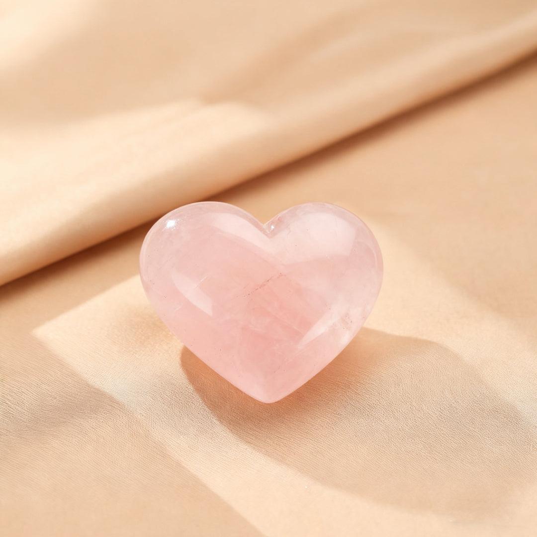 Tumbled Stone Pouch – Heart Healing