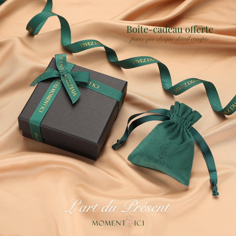 Tumbled Stone Pouch – Soothing Anti-Stress