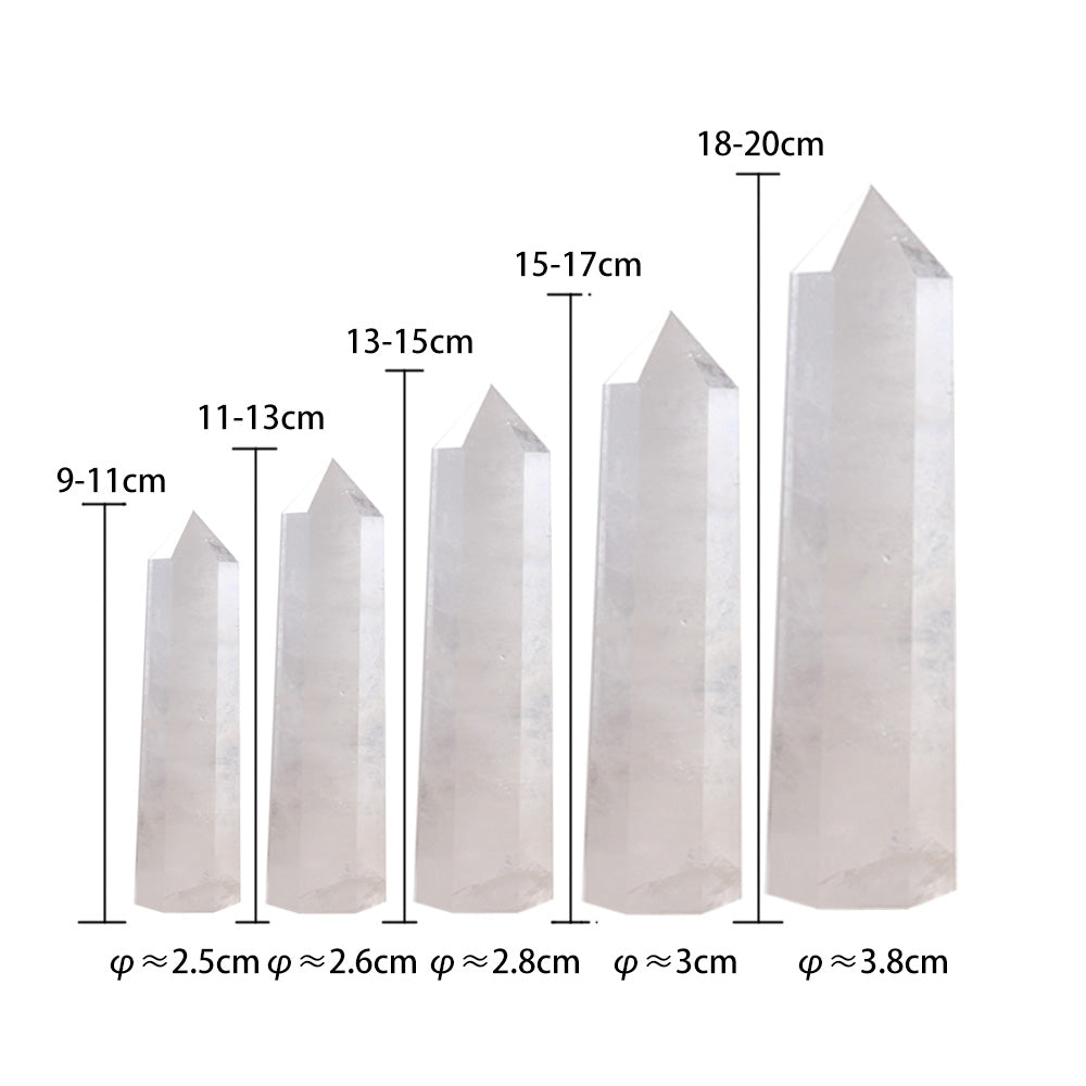 Pointe 'Purification' en Cristal de Roche