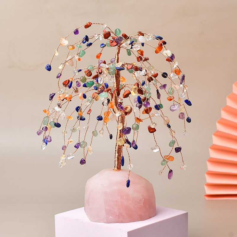 Printemps - Arbre de Vie en Pierres Naturelles