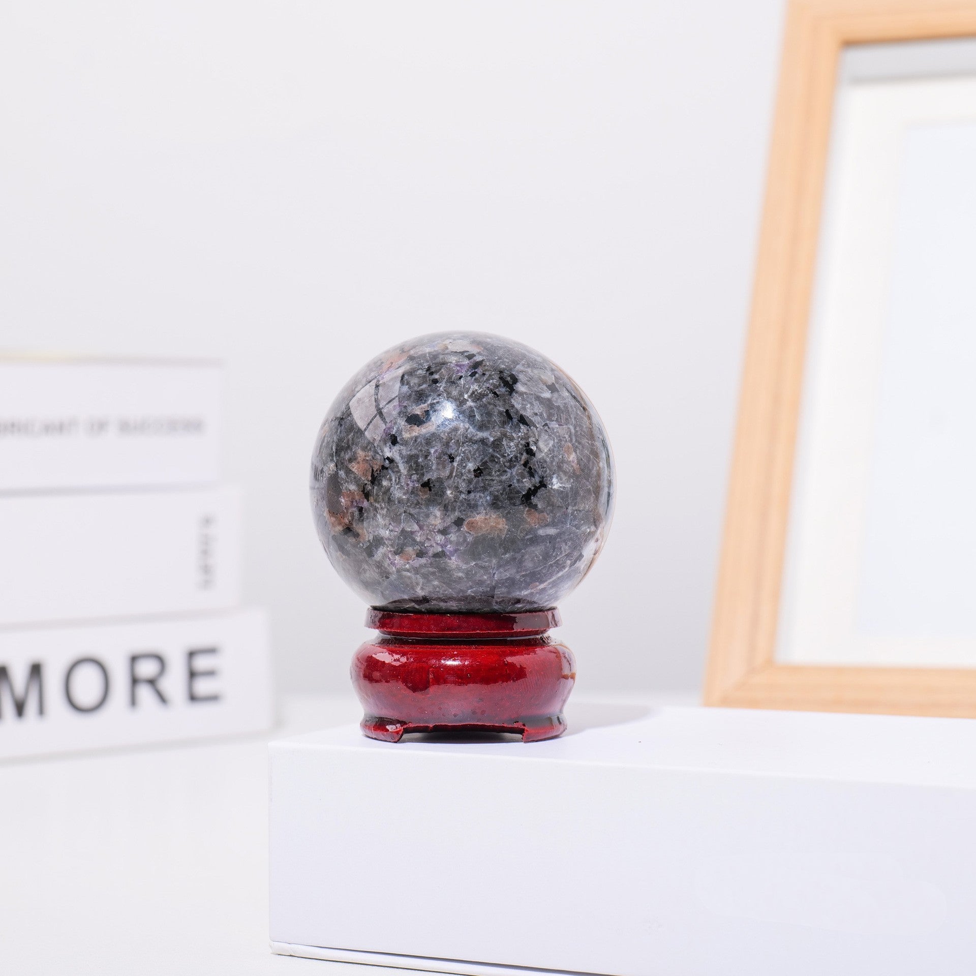 "Well-being" Sphere in Natural Stones