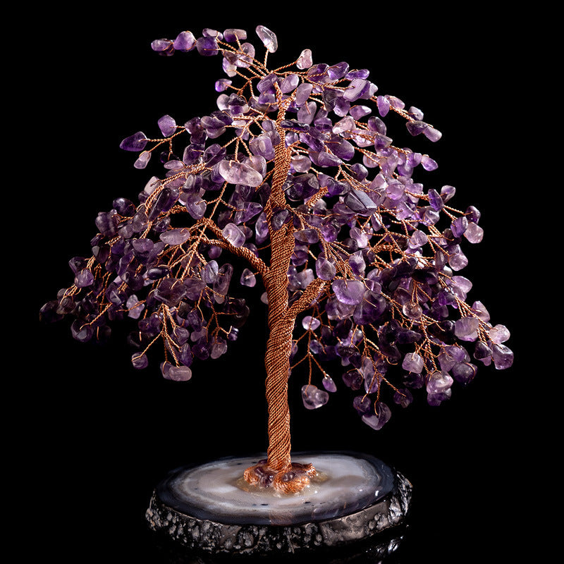 Spirituality - Amethyst and Agate Tree of Life