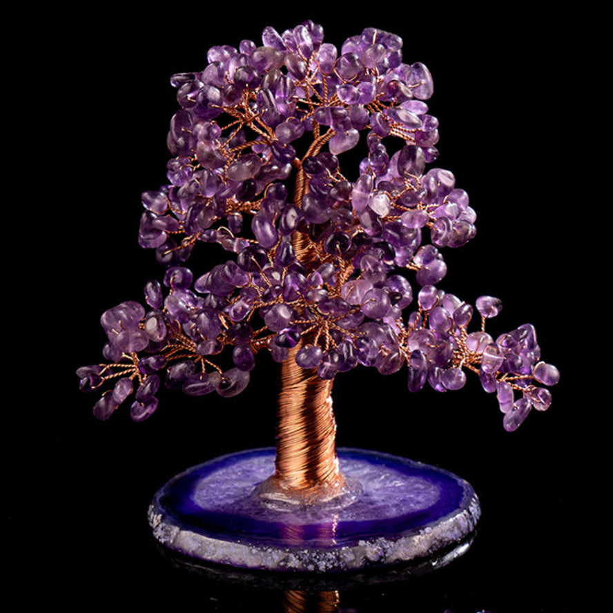 Spirituality - Amethyst and Agate Tree of Life