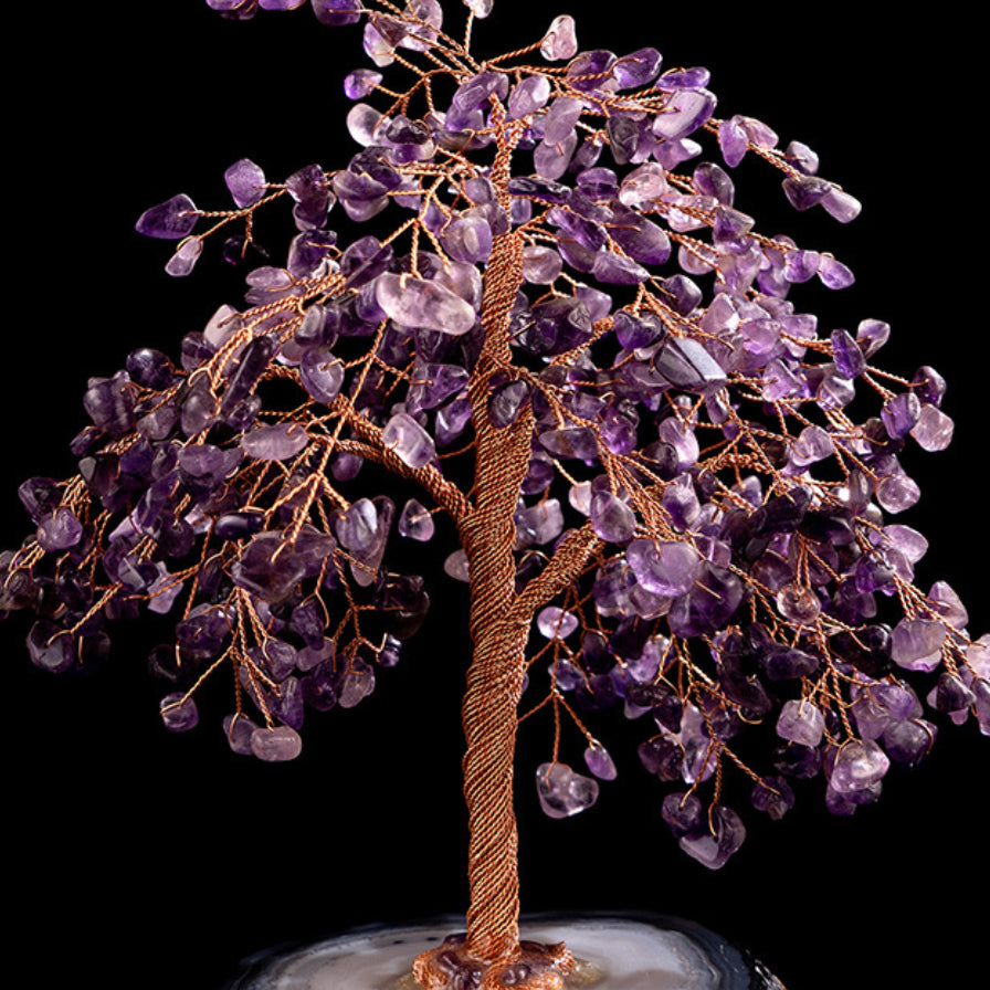 Spirituality - Amethyst and Agate Tree of Life