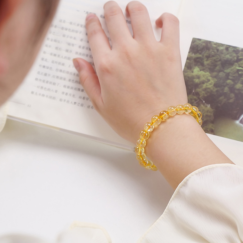 Bracelet « Joie de Vivre » en Citrine