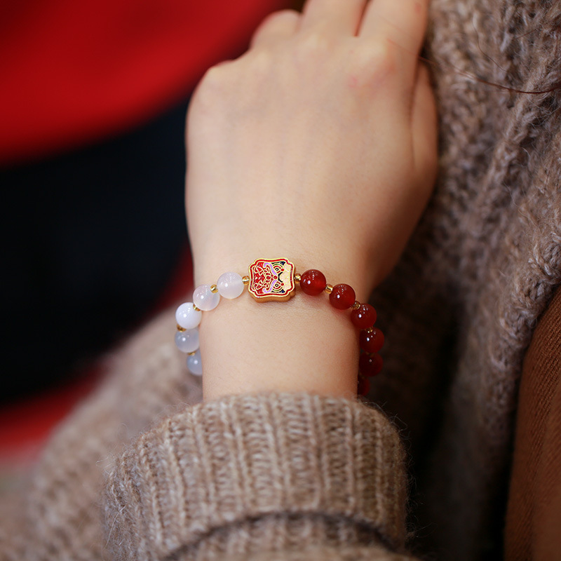 Bracelet Pi Xiu en Agate – Apaisement et Richesse