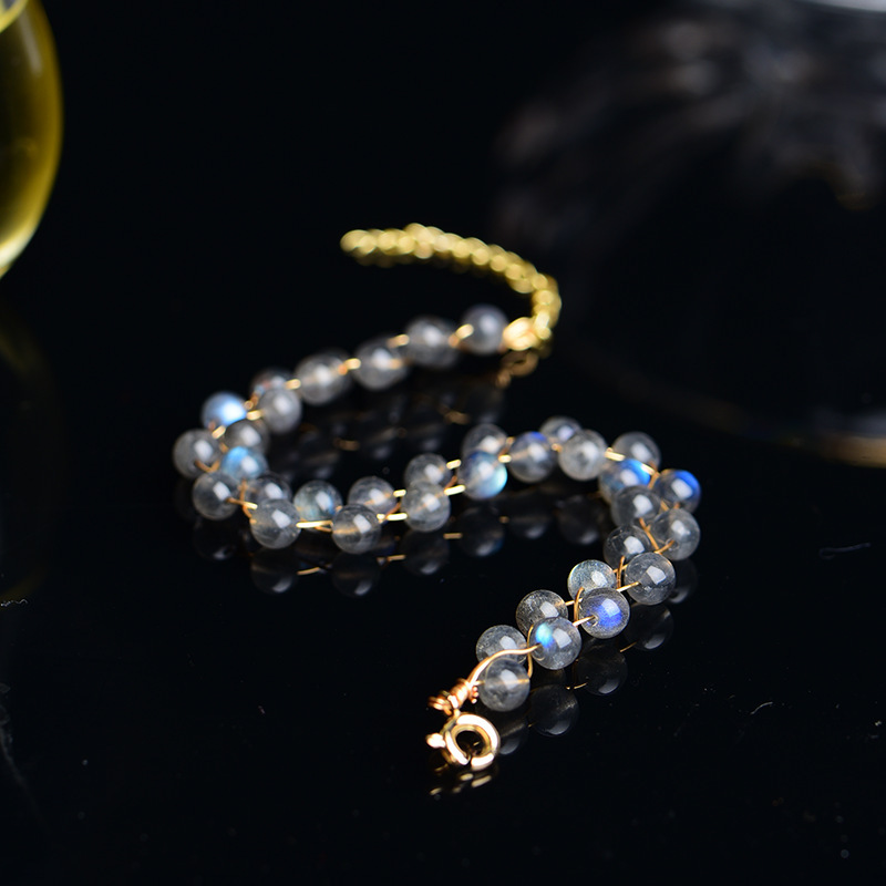 Bracelet "Luna" en Pierre de Lune