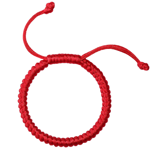 Bracelet Tibétain "Gardien" en Fil Rouge