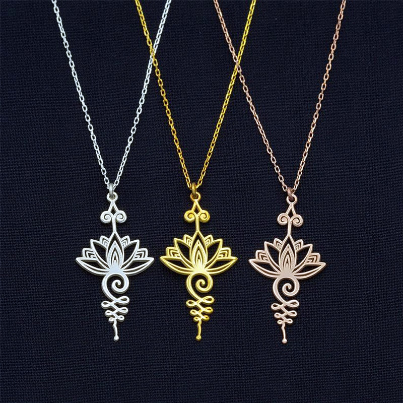 Collier “Lotus Unalome” Moment Ici