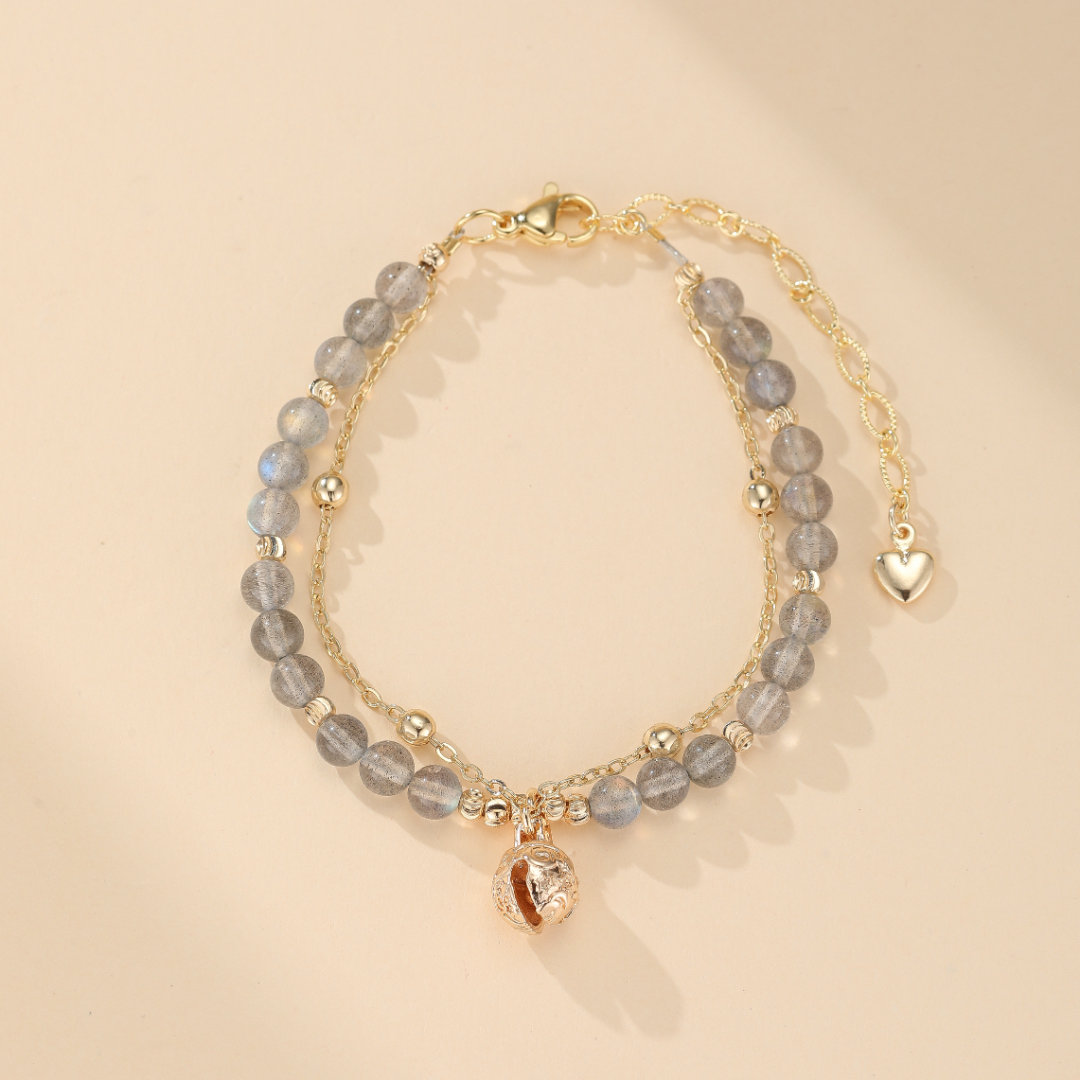 Bracelet Anti-Stress "Éclat" en Labradorite