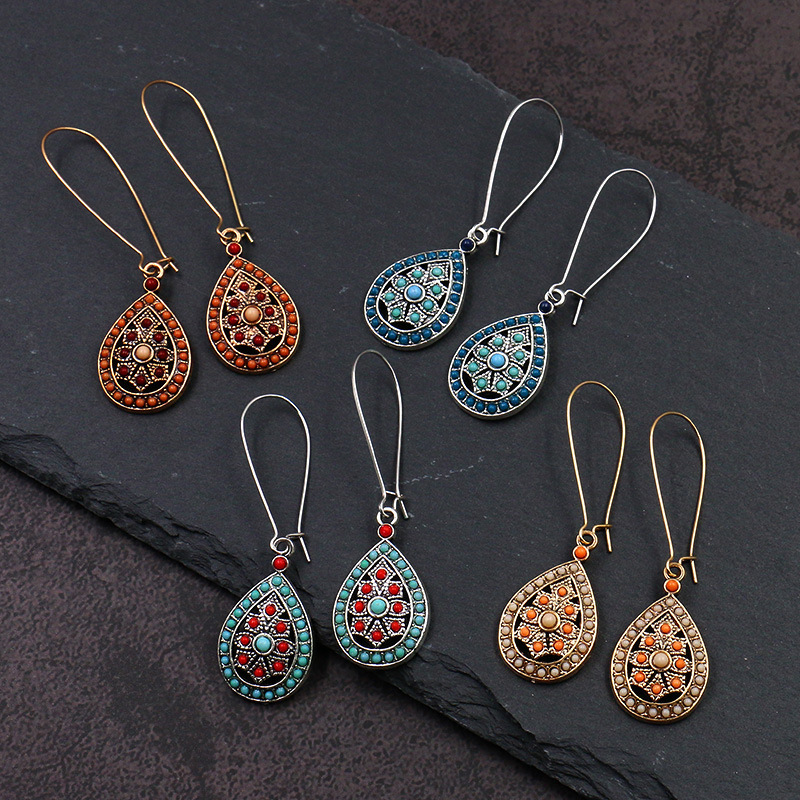 Boucles d'oreilles Mandala "Floral"