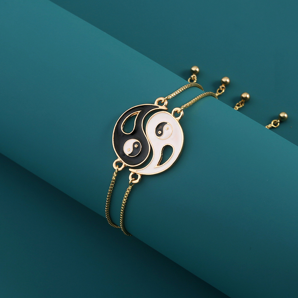 Bracelet Yin et Yang "Complémentaire" Moment Ici
