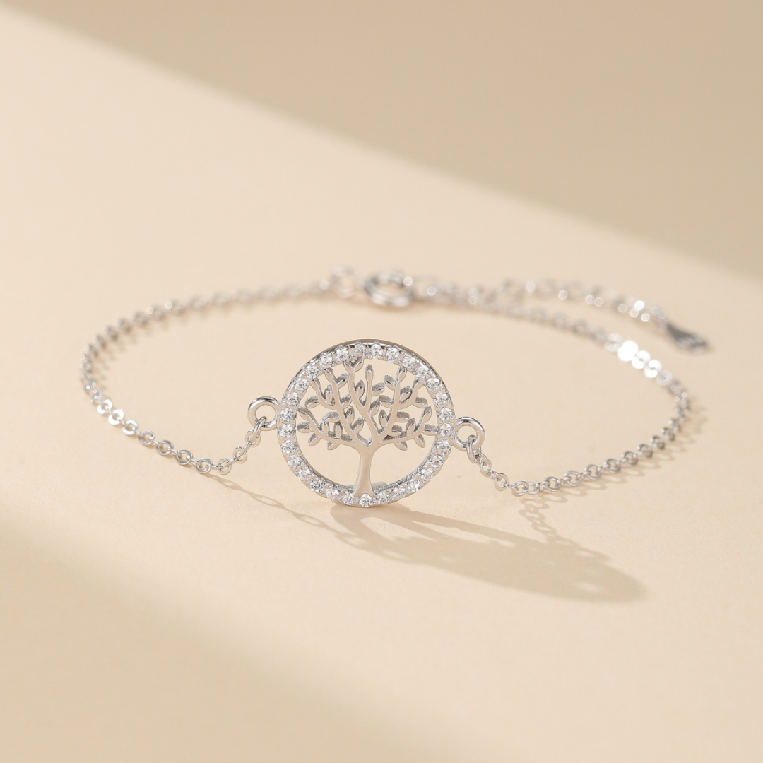 Bracelet Arbre de Vie – Vitalité, Argent