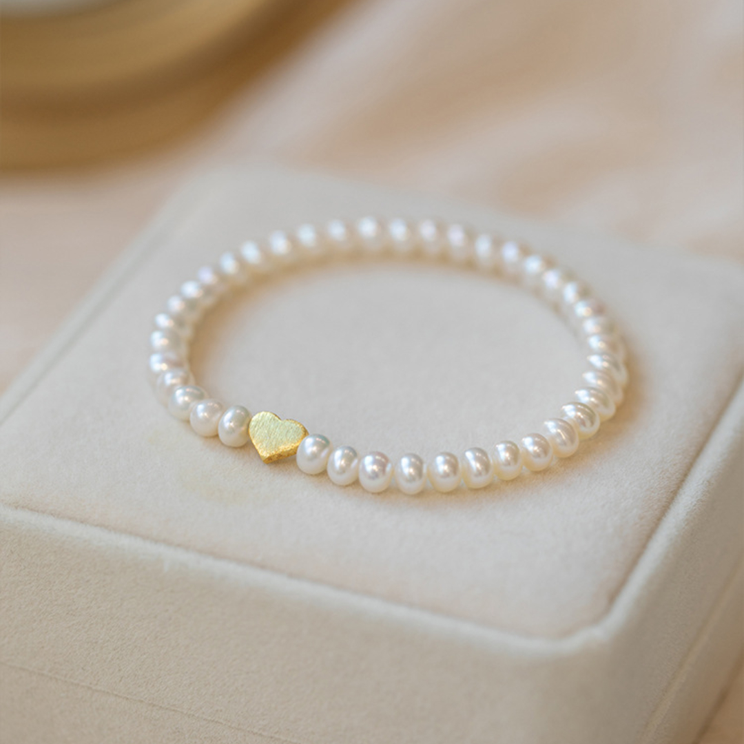 Bracelet Perle d'Eau Douce – Amour Parfait