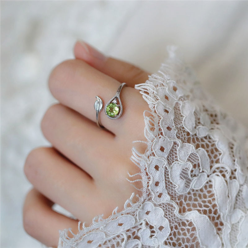 Bague Péridot – Apaisement de Nature