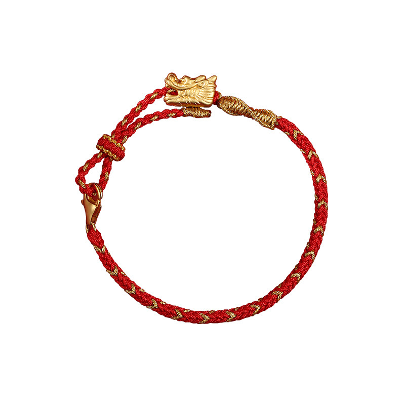 Bracelet Rouge – Dragon Eternel, Fil Rouge