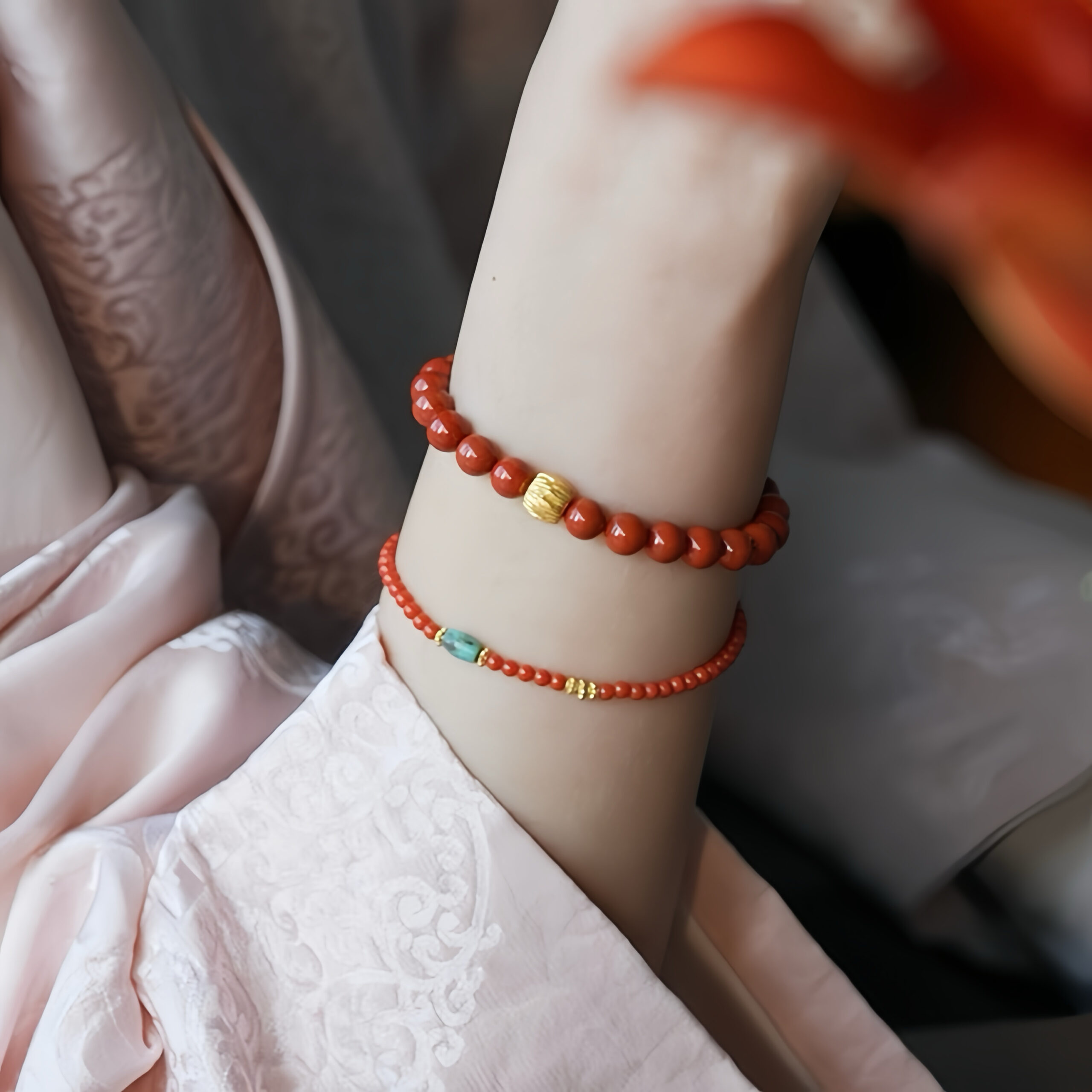 Bracelet Agate – Harmonie Solaire, Argent Plaqué Or
