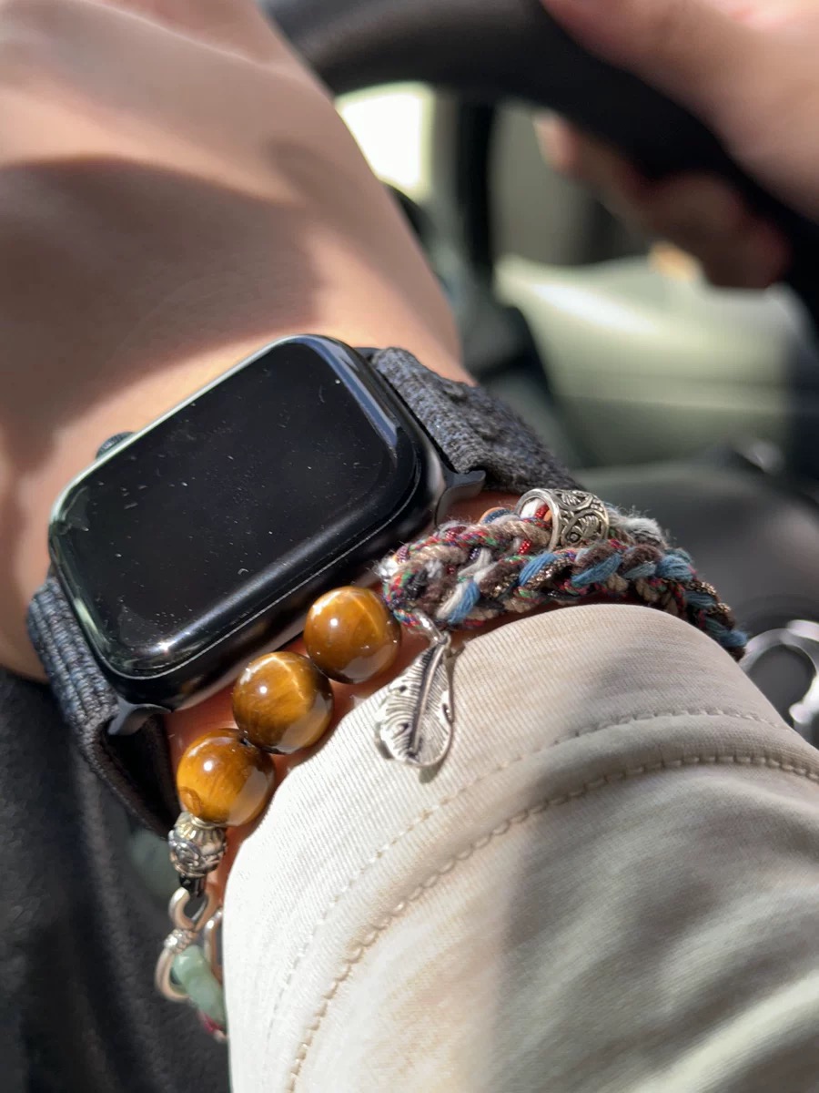 Bracelet Œil de Tigre – Aventurier, Argent photo review