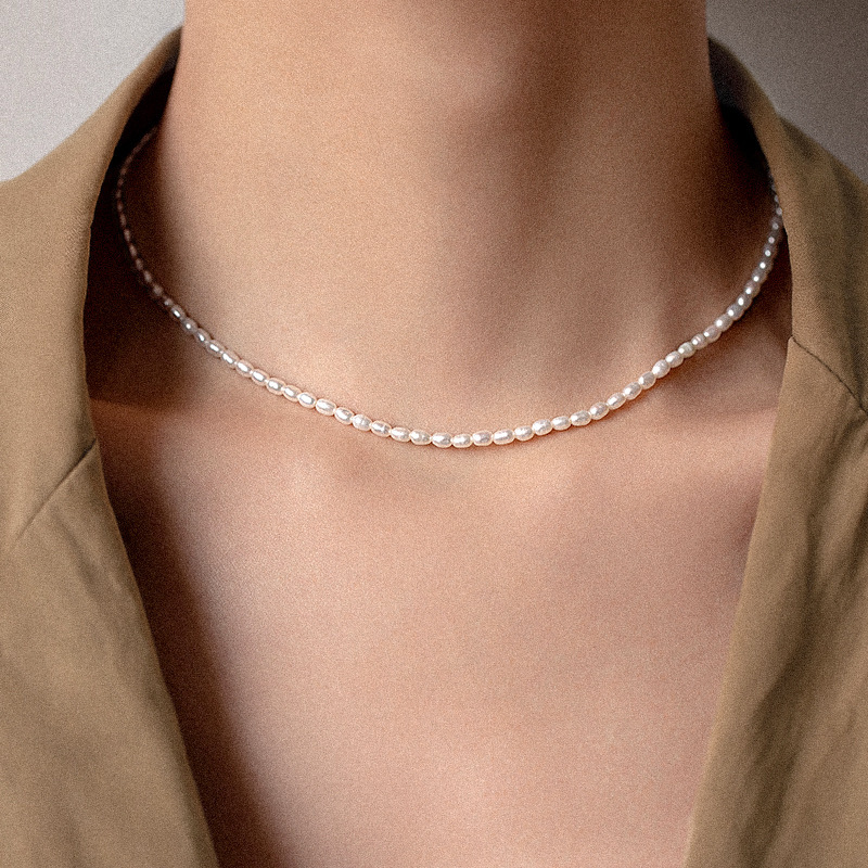 Collier Perle – Douceur Légendaire, Argent Plaqué Or