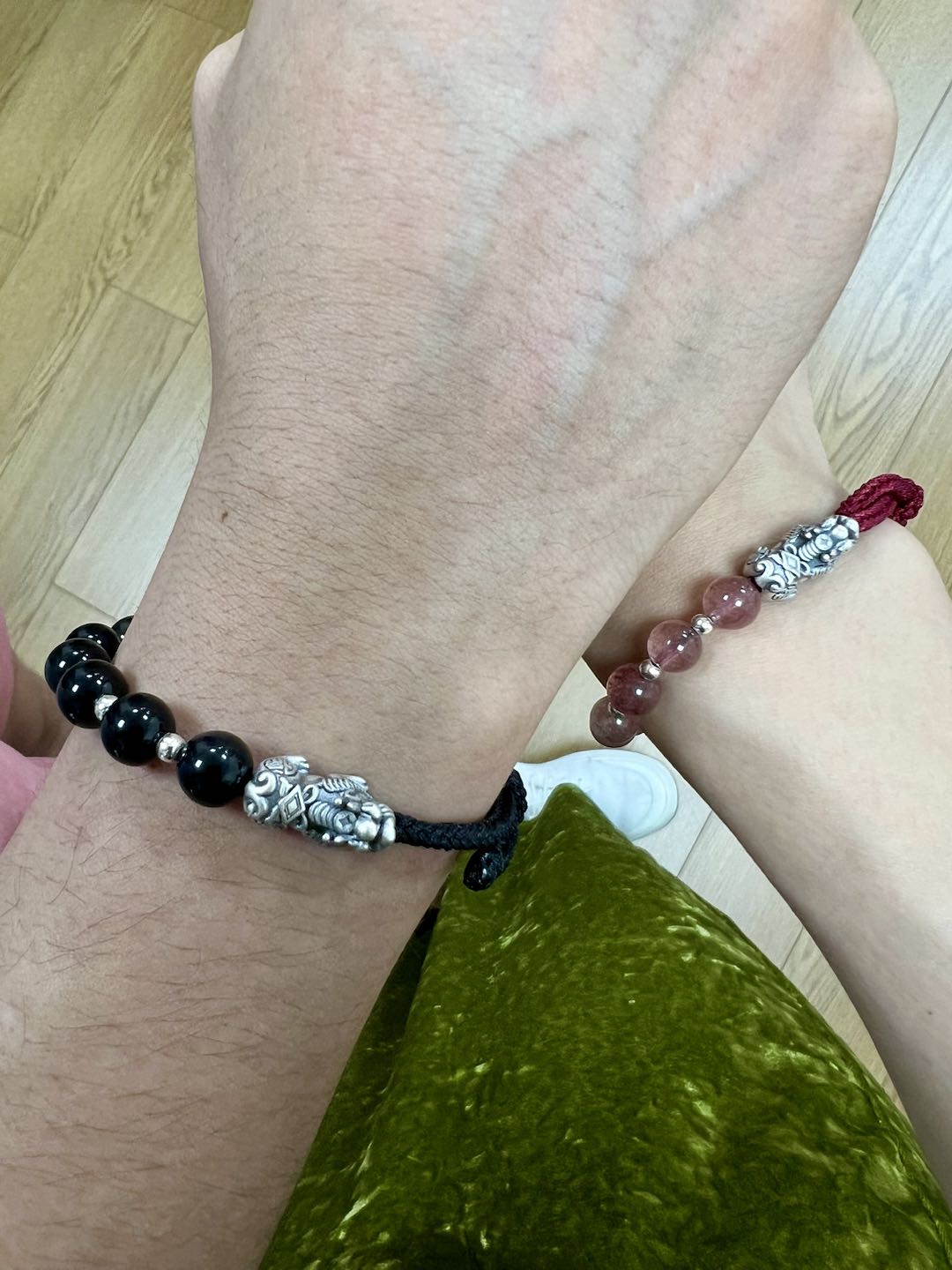 Bracelet Couple Pi Xiu – Union Sacrée, Fil Rouge photo review