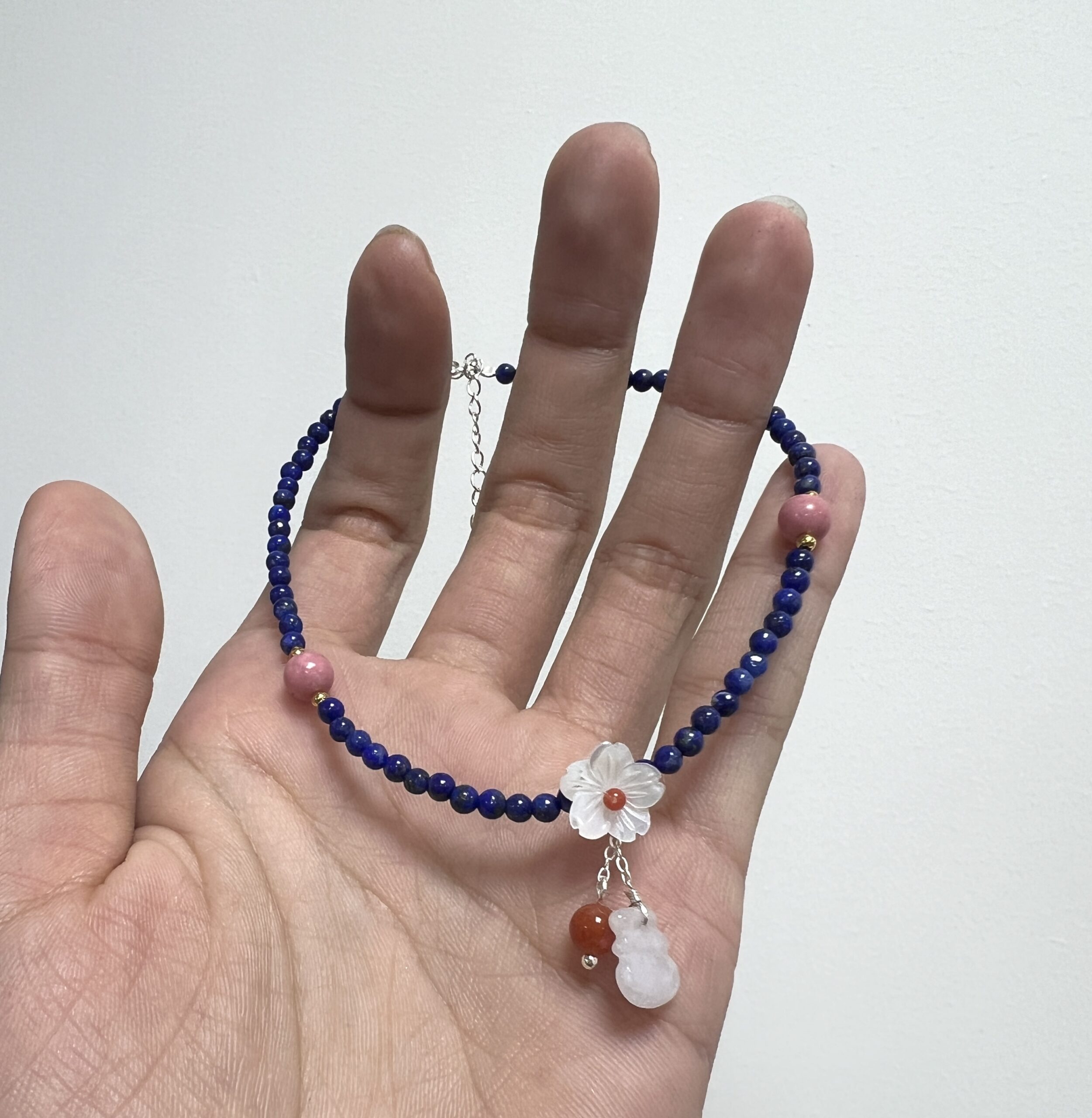 Bracelet de Cheville Lapis Lazuli – Charme de Sirène photo review