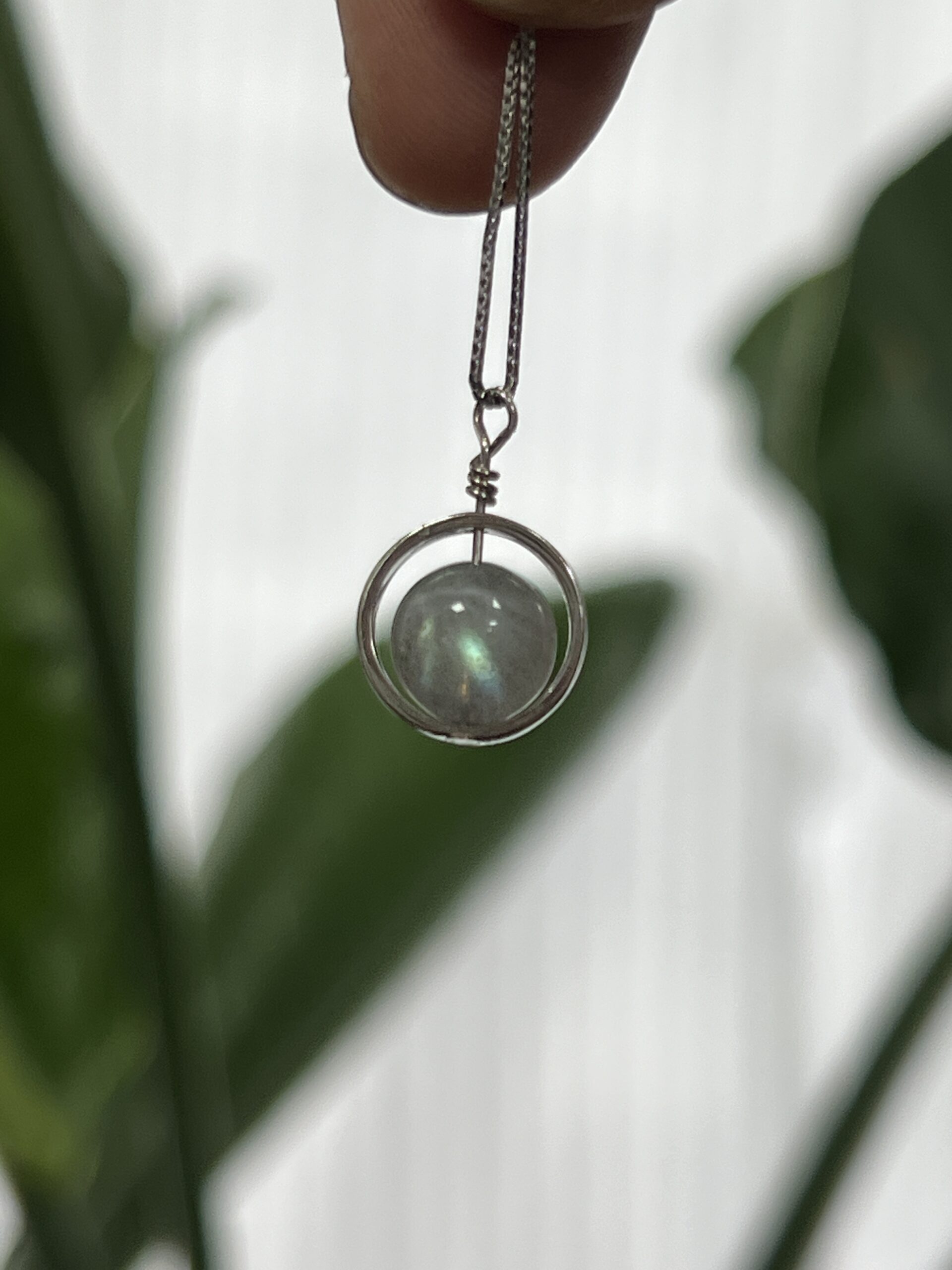 Collier Labradorite – Élégance, Argent photo review