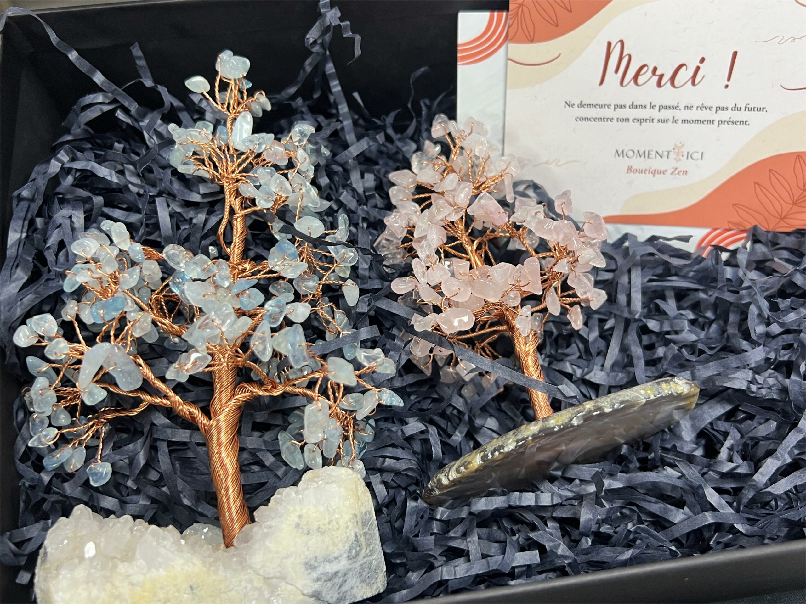 Harmonie Amoureuse – Arbre de Vie en Quartz Rose photo review