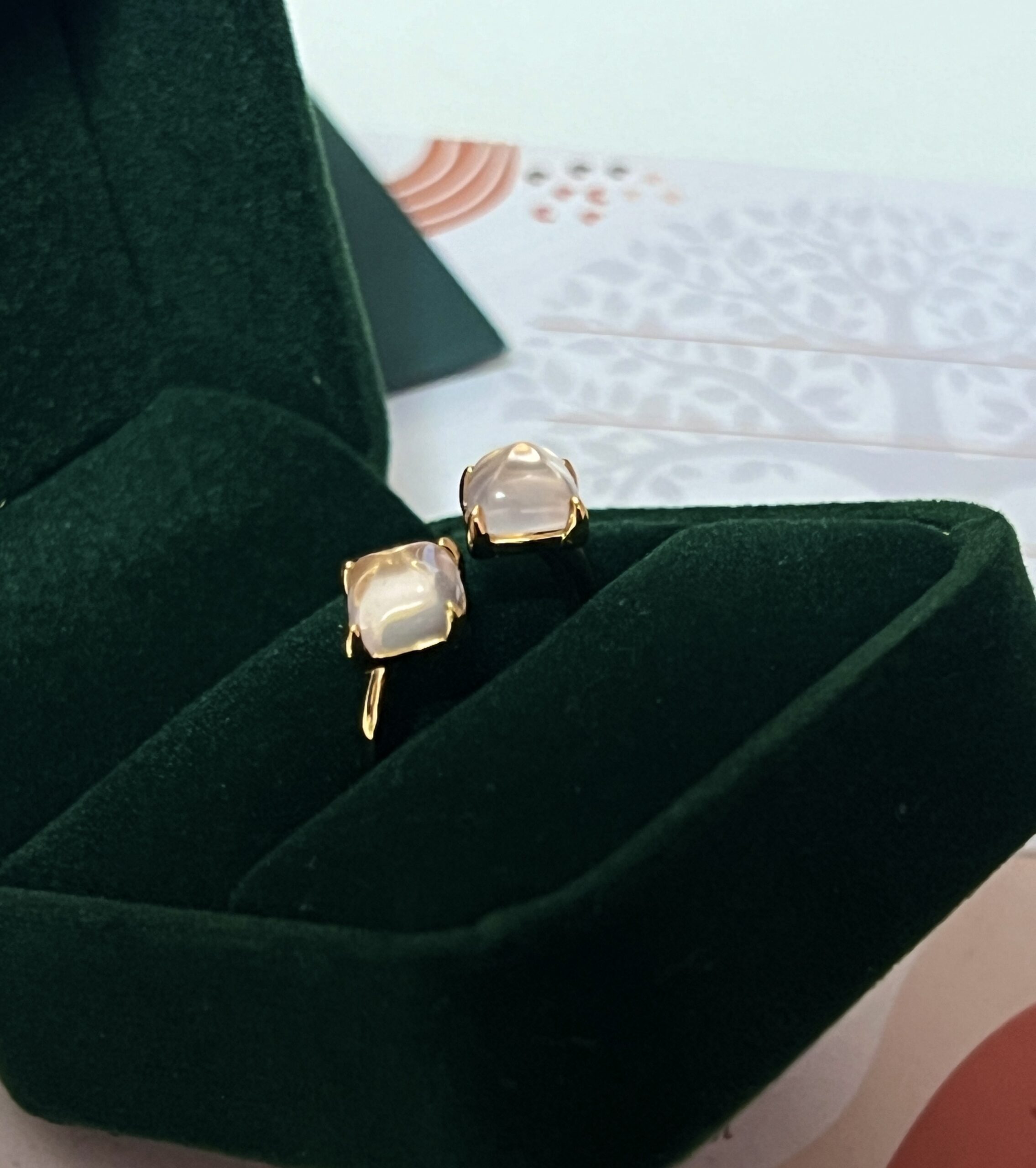 Bague Quartz Rose – Éclat Divin, Argent Plaqué Or photo review