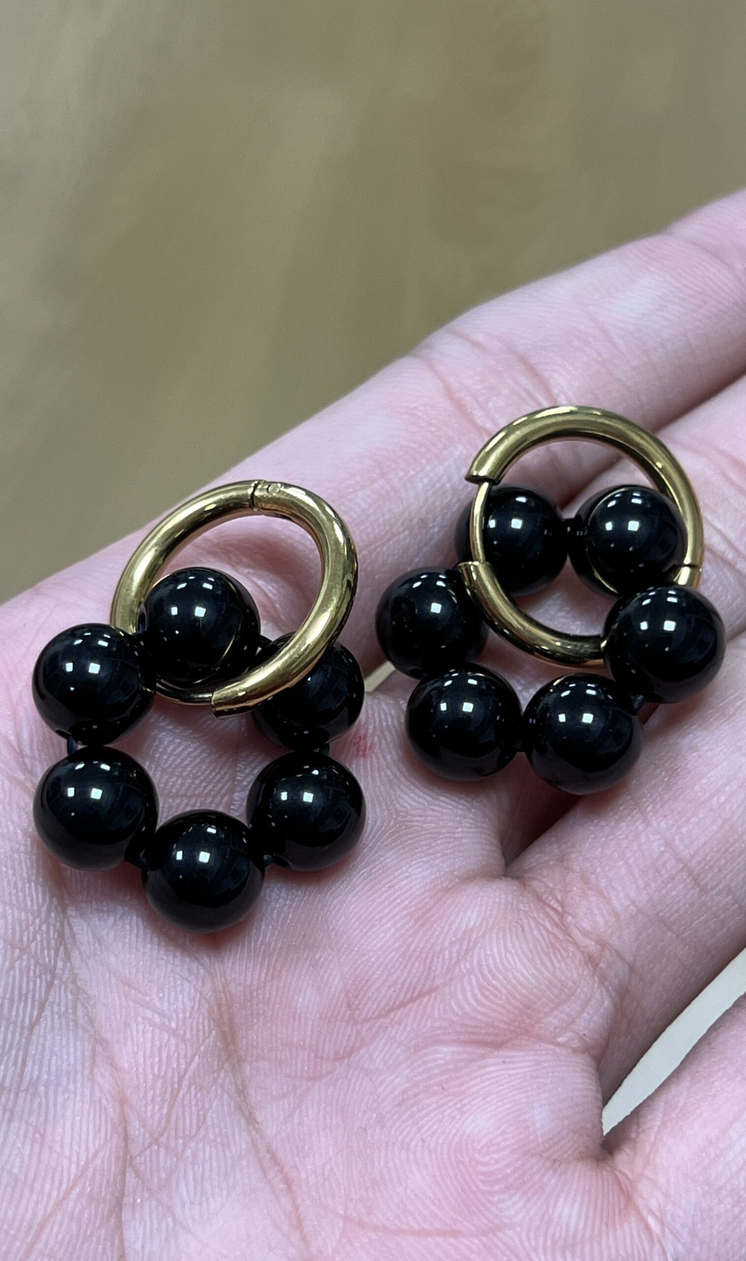 Boucles d'Oreilles Obsidienne – Bouclier Protecteur photo review