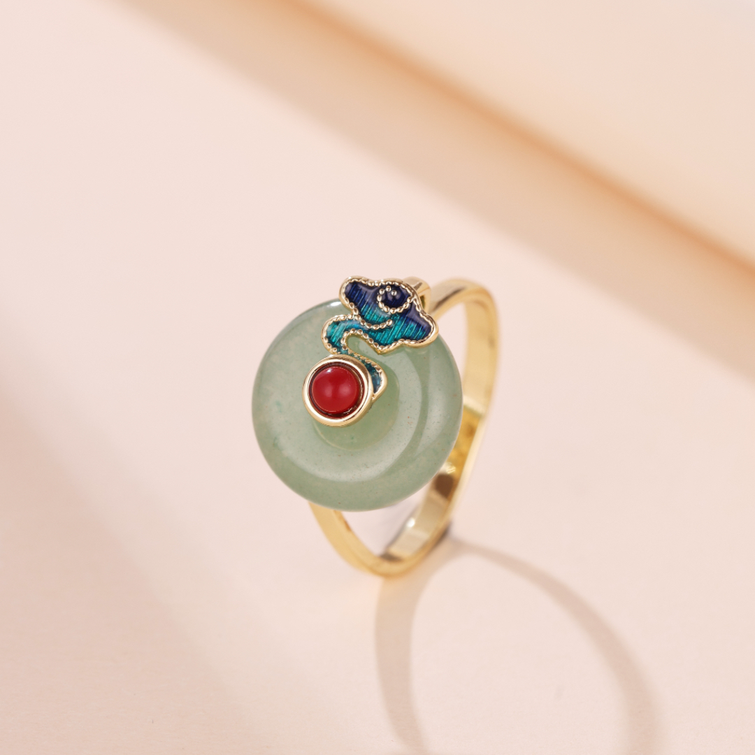 Bague Aventurine – Nuage Céleste