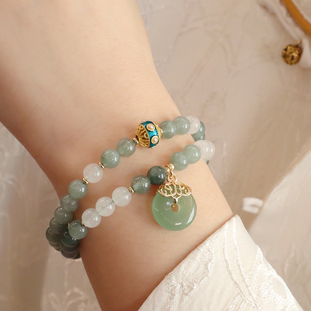 Bracelet Aventurine – Cercle de Paix