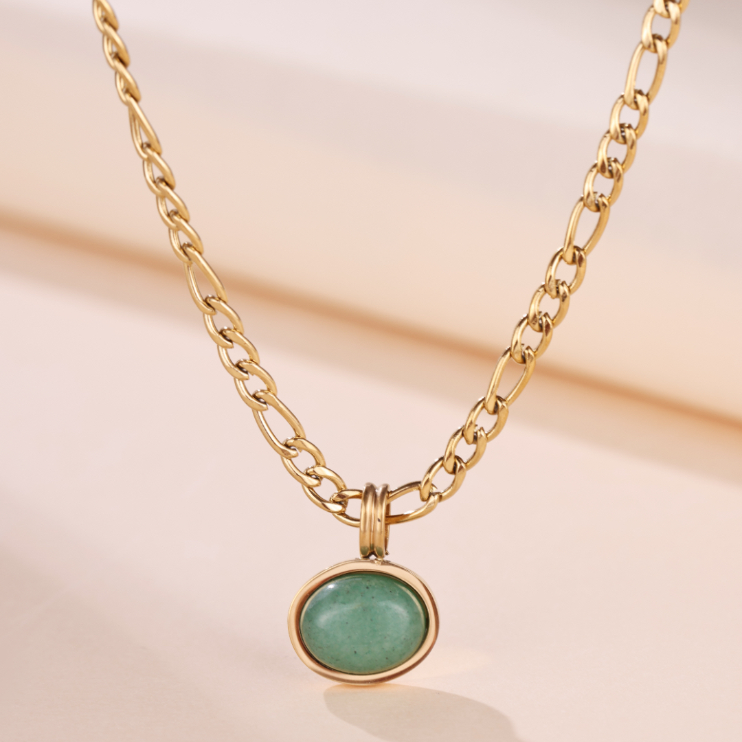 Collier Aventurine – Classe Naturelle