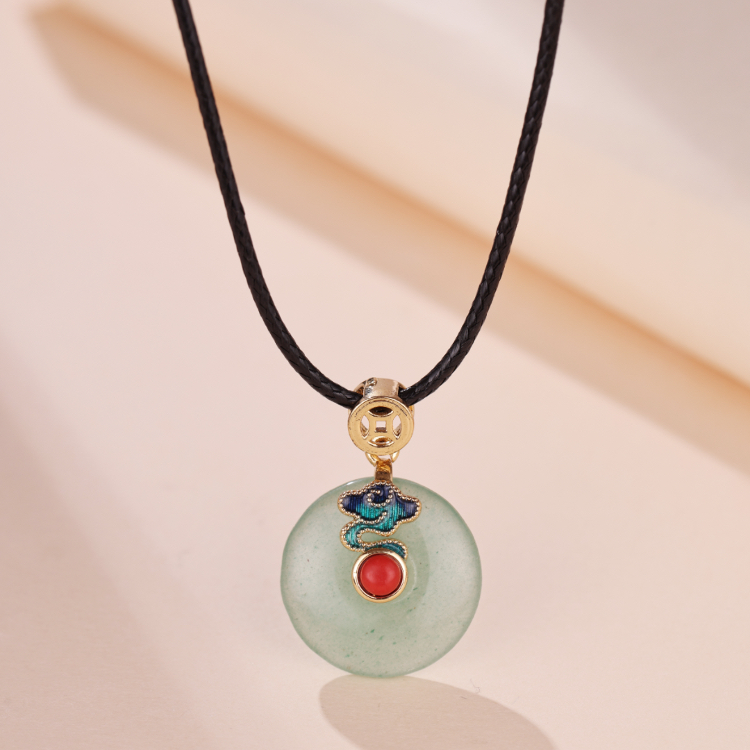 Collier Aventurine – Nuage Céleste