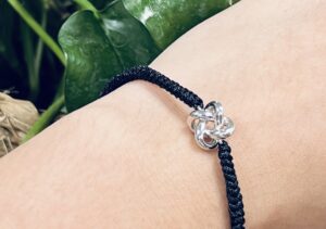 Bracelet Couple Cordon Rouge – Chance Infini, Argent 925 photo review