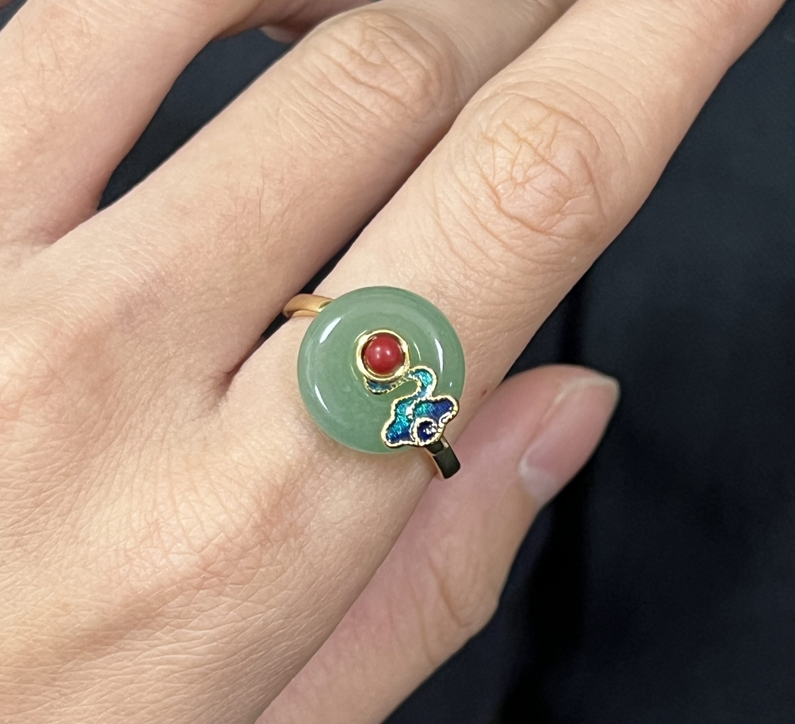 Bague Aventurine – Nuage Céleste photo review