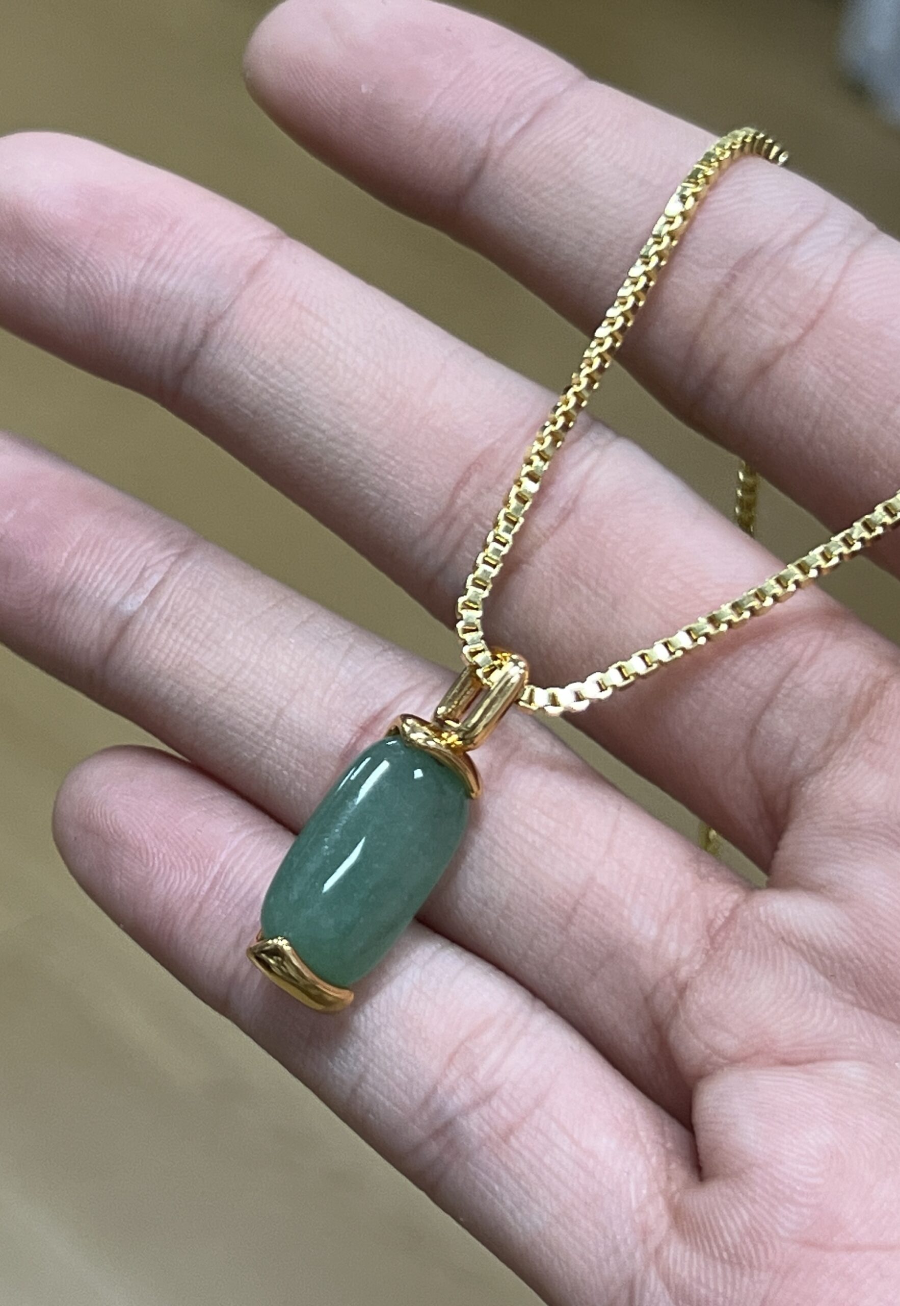 Collier Aventurine ou Œil de Tigre – Éclat de Paix photo review