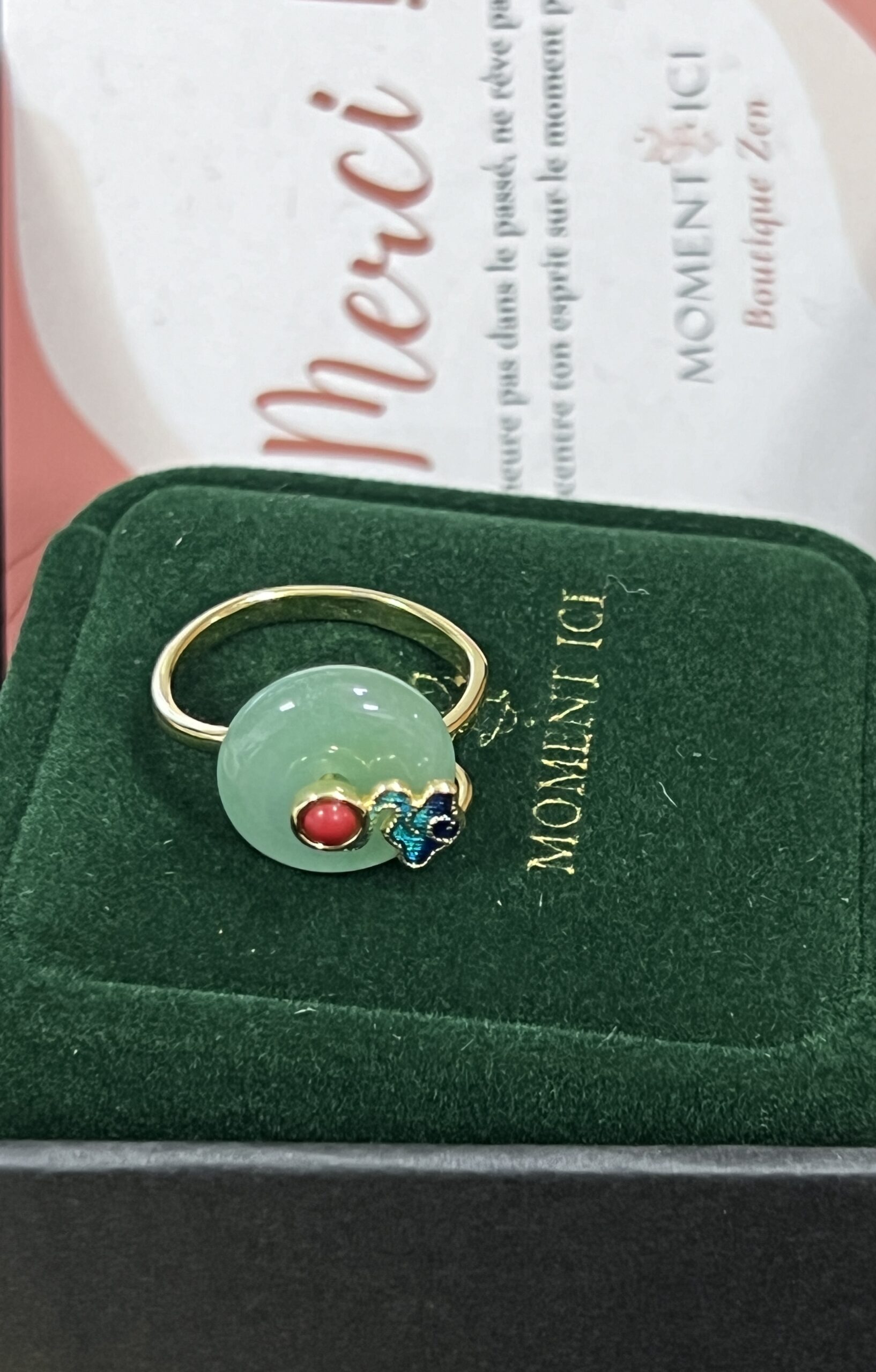 Bague Aventurine – Nuage Céleste photo review