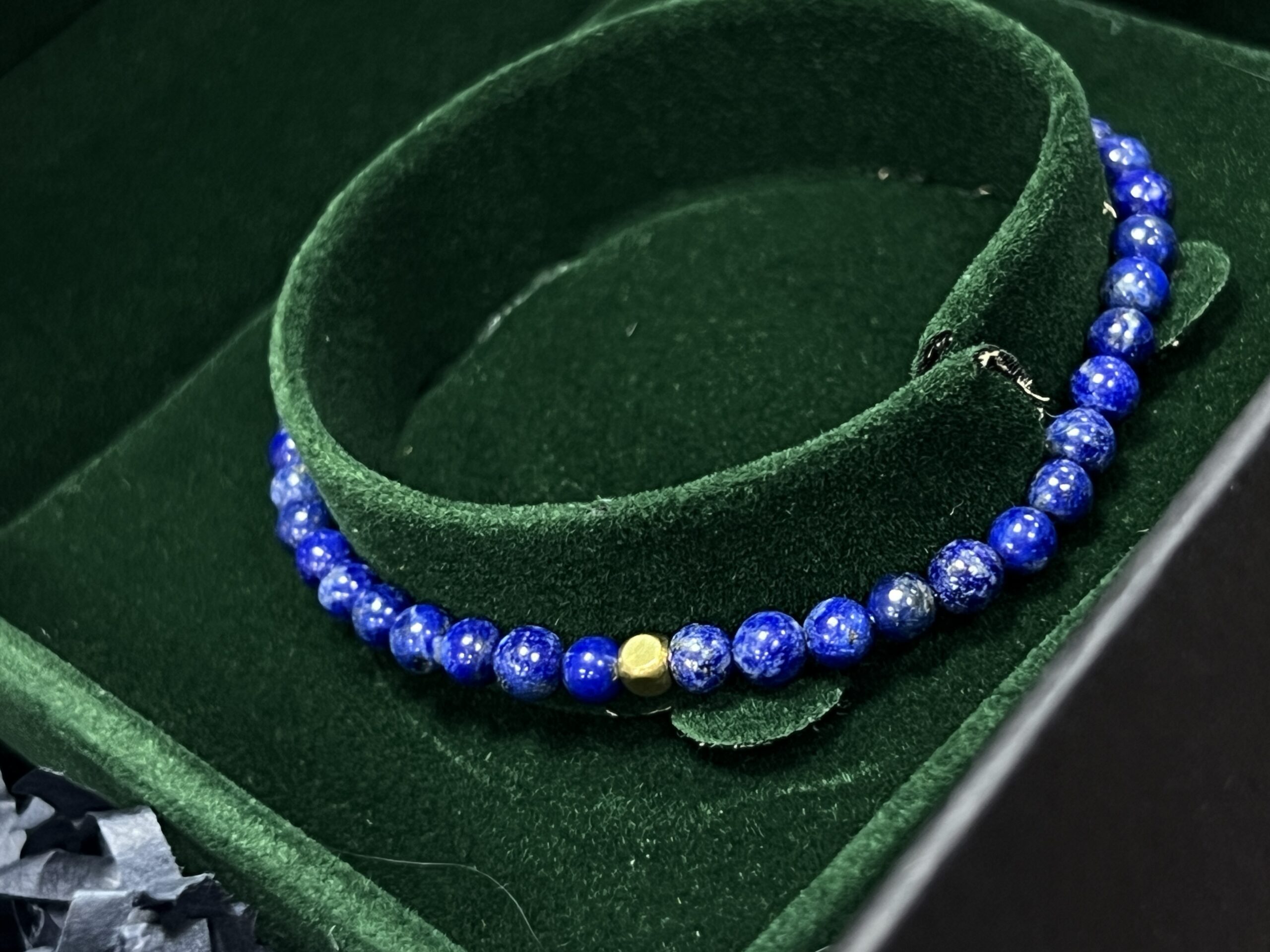 Bracelet Lapis Lazuli – Aura Bleue photo review